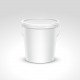 Seau plastique 20L + Couvercle