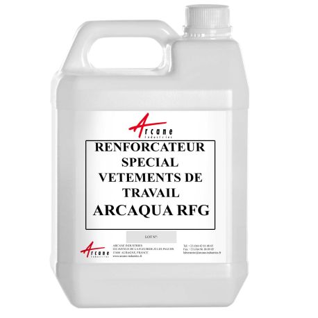 Renforçateur spécial vêtements de travail - ARCAQUA RFG 5L