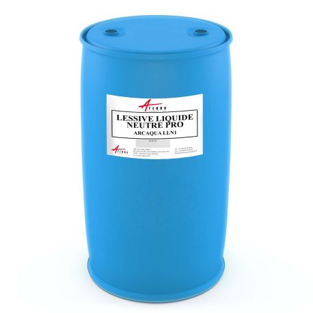 Lessive liquide professionnelle senteur linge frais - ARCAQUA LLN1 200L