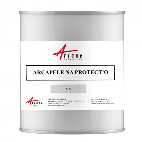 Vernis pelable de protection temporaire pour surfaces rugueuses Pot 750mL ArcaPELE NA Protect'o
