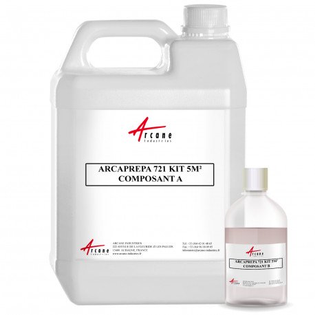 Promoteur d'adhérence pour aluminium avant mise en peinture ARCAPREPA 721 KIT 5m²